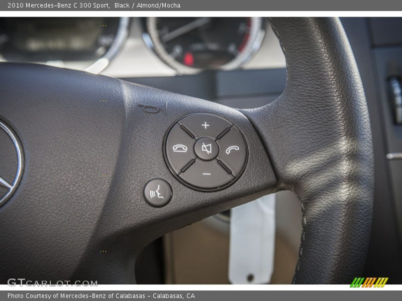 Black / Almond/Mocha 2010 Mercedes-Benz C 300 Sport