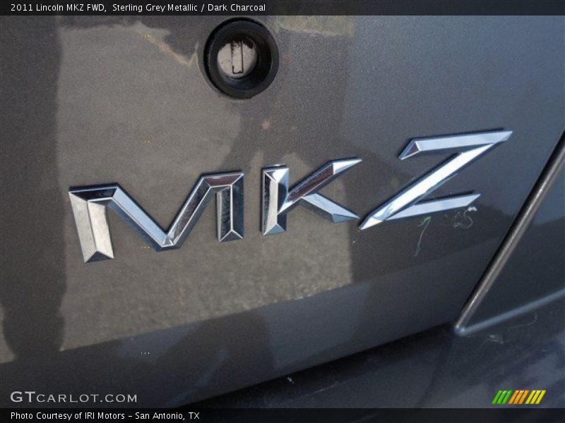 Sterling Grey Metallic / Dark Charcoal 2011 Lincoln MKZ FWD