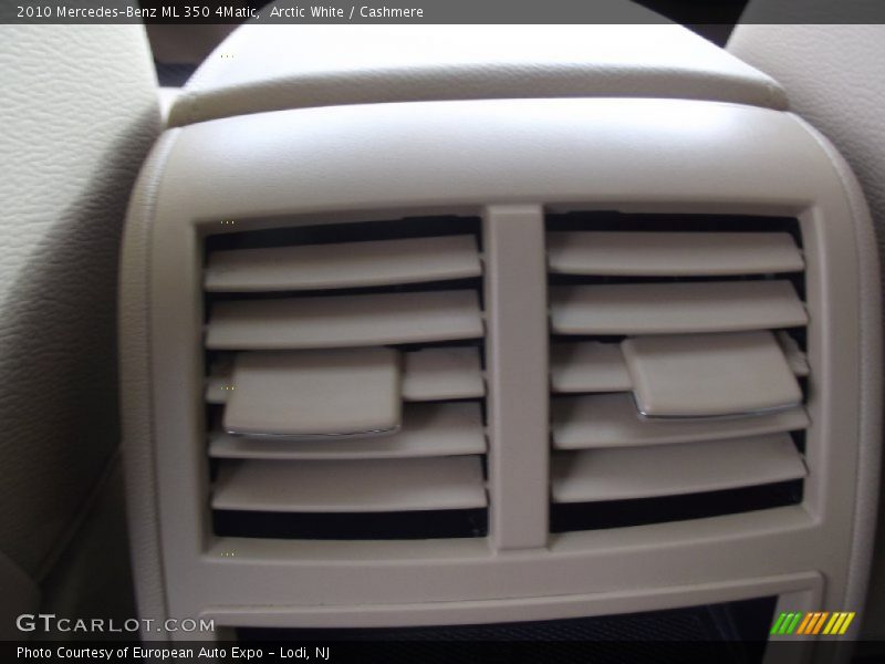 Arctic White / Cashmere 2010 Mercedes-Benz ML 350 4Matic