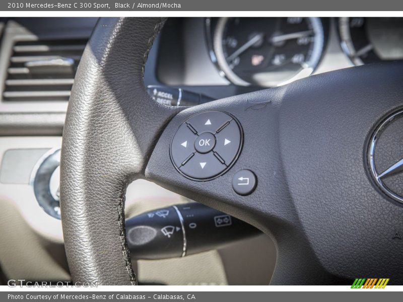 Black / Almond/Mocha 2010 Mercedes-Benz C 300 Sport