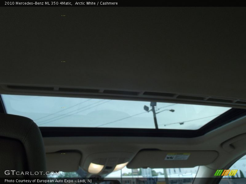 Arctic White / Cashmere 2010 Mercedes-Benz ML 350 4Matic