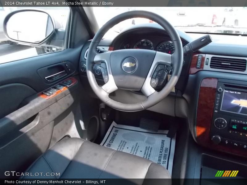 Mocha Steel Metallic / Ebony 2014 Chevrolet Tahoe LT 4x4