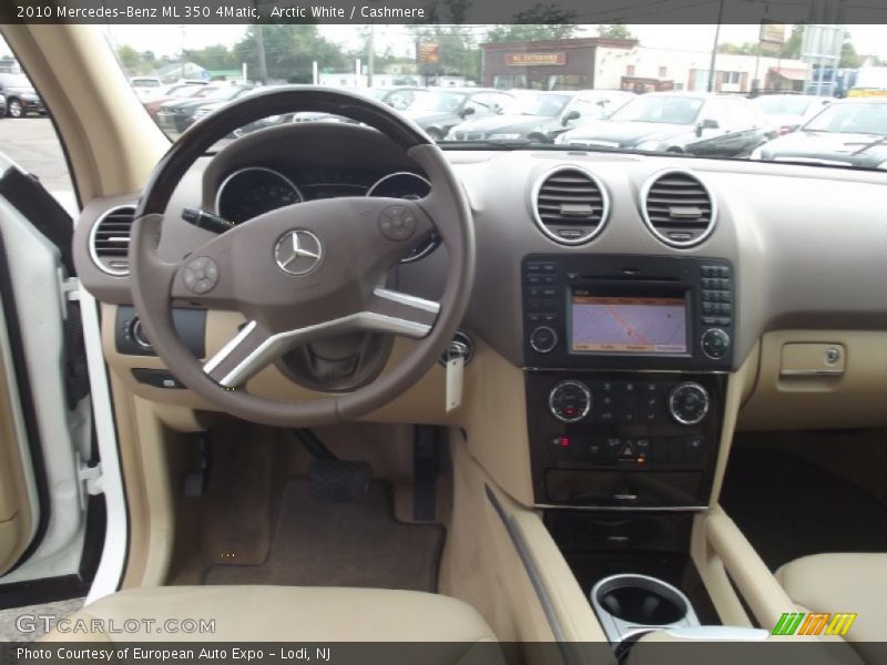 Arctic White / Cashmere 2010 Mercedes-Benz ML 350 4Matic