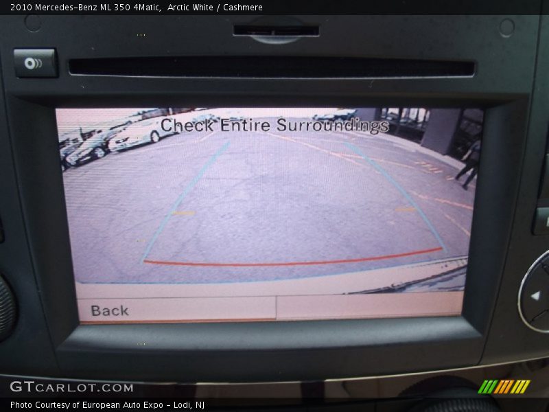 Arctic White / Cashmere 2010 Mercedes-Benz ML 350 4Matic
