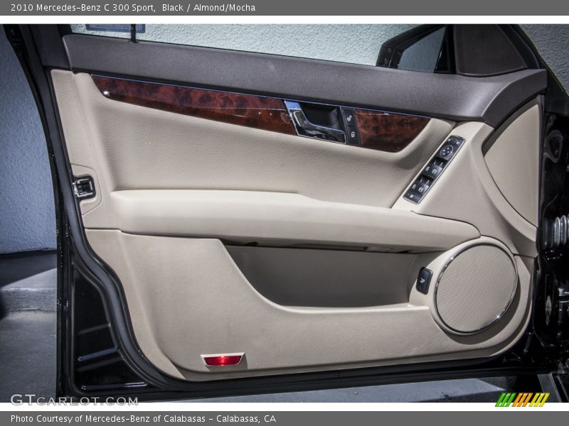 Black / Almond/Mocha 2010 Mercedes-Benz C 300 Sport