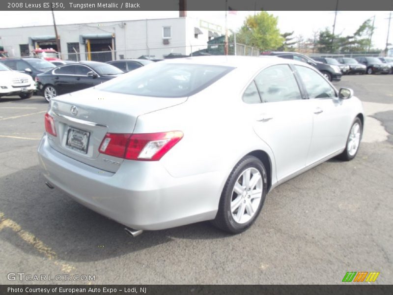 Tungsten Metallic / Black 2008 Lexus ES 350