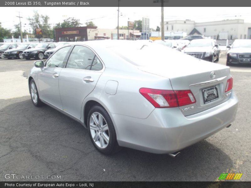 Tungsten Metallic / Black 2008 Lexus ES 350