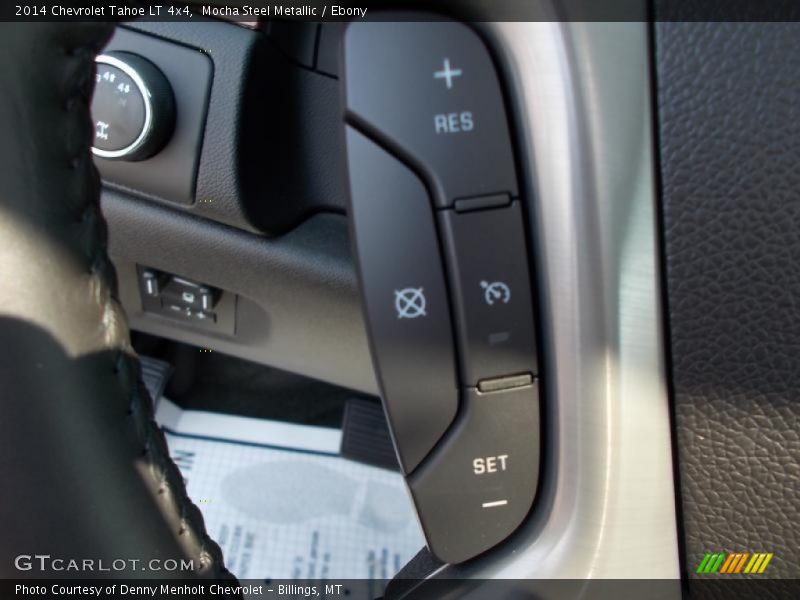 Mocha Steel Metallic / Ebony 2014 Chevrolet Tahoe LT 4x4