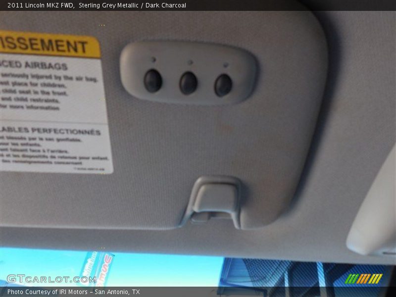 Sterling Grey Metallic / Dark Charcoal 2011 Lincoln MKZ FWD