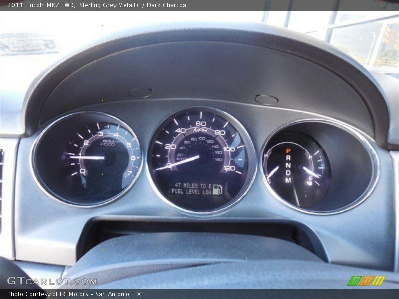 Sterling Grey Metallic / Dark Charcoal 2011 Lincoln MKZ FWD