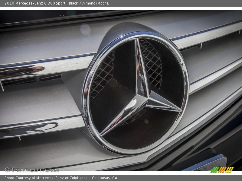 Black / Almond/Mocha 2010 Mercedes-Benz C 300 Sport
