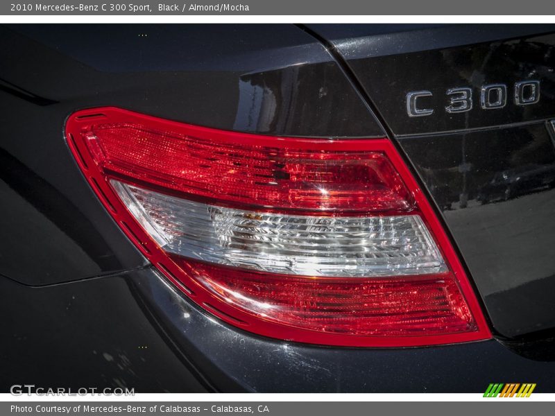 Black / Almond/Mocha 2010 Mercedes-Benz C 300 Sport