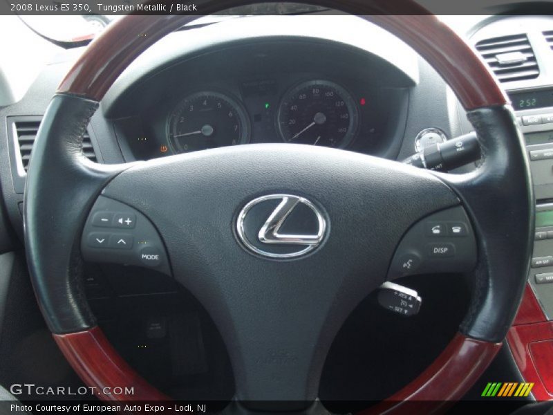 Tungsten Metallic / Black 2008 Lexus ES 350