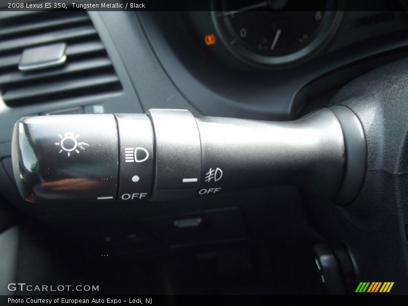 Tungsten Metallic / Black 2008 Lexus ES 350