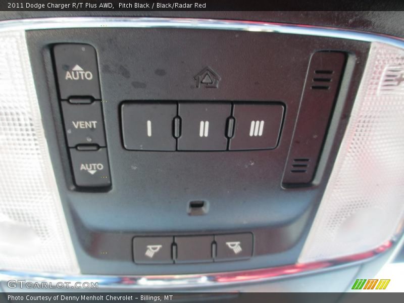 Pitch Black / Black/Radar Red 2011 Dodge Charger R/T Plus AWD