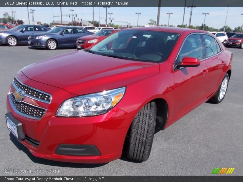 Crystal Red Tintcoat / Jet Black/Titanium 2013 Chevrolet Malibu ECO
