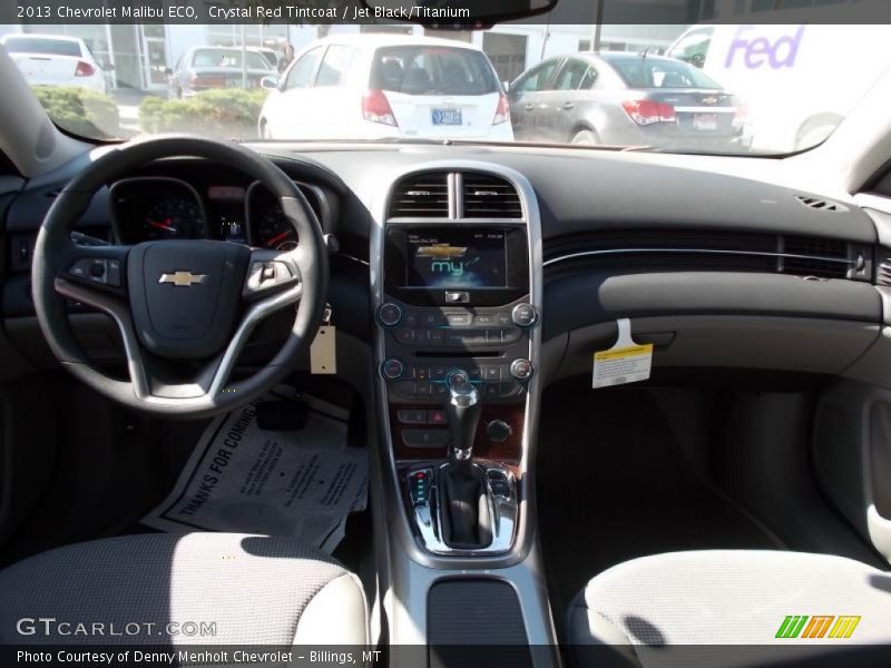 Crystal Red Tintcoat / Jet Black/Titanium 2013 Chevrolet Malibu ECO