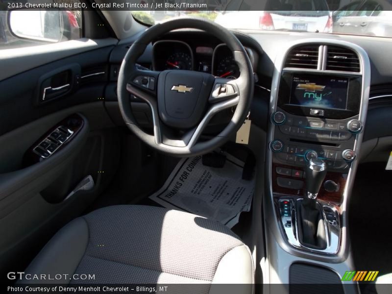 Crystal Red Tintcoat / Jet Black/Titanium 2013 Chevrolet Malibu ECO