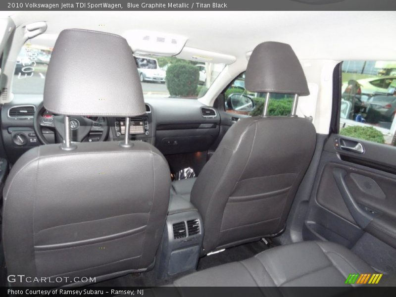 Blue Graphite Metallic / Titan Black 2010 Volkswagen Jetta TDI SportWagen