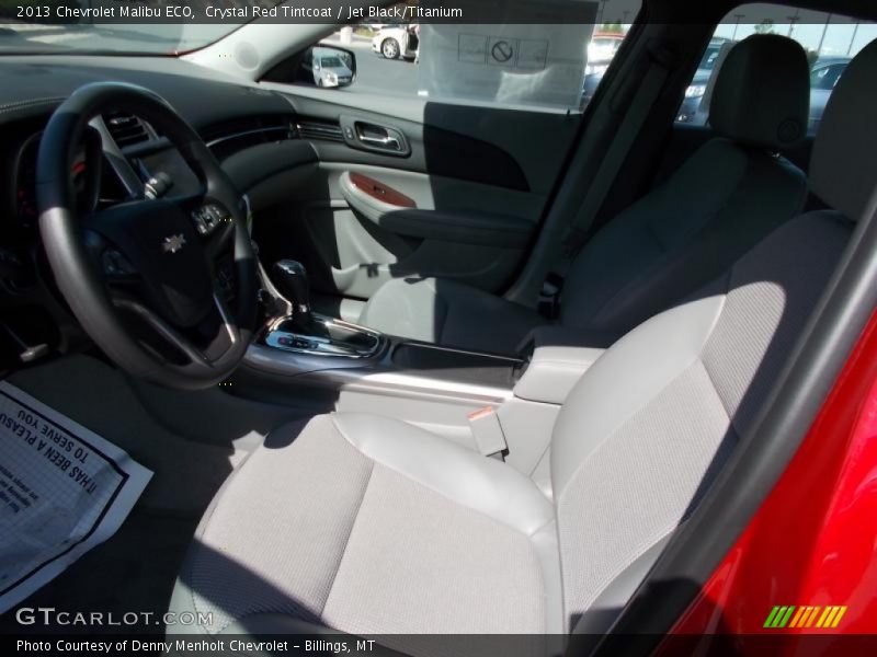 Crystal Red Tintcoat / Jet Black/Titanium 2013 Chevrolet Malibu ECO