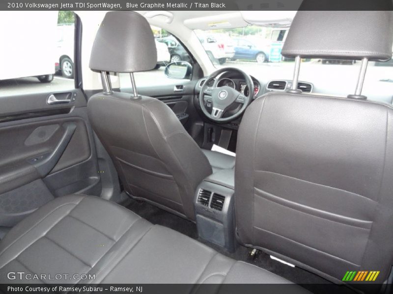 Blue Graphite Metallic / Titan Black 2010 Volkswagen Jetta TDI SportWagen