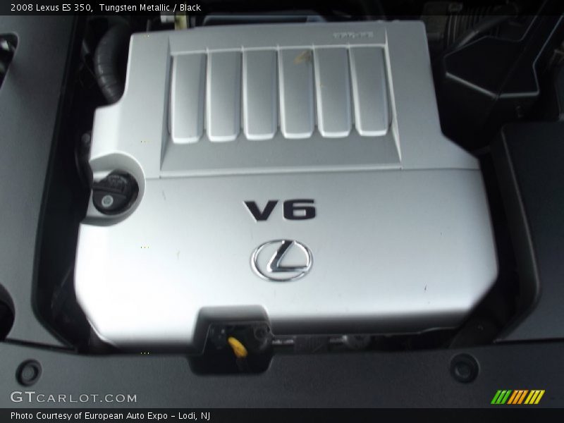 Tungsten Metallic / Black 2008 Lexus ES 350