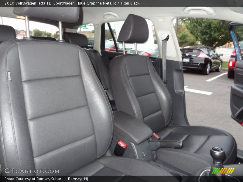 Blue Graphite Metallic / Titan Black 2010 Volkswagen Jetta TDI SportWagen