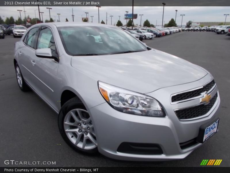 Silver Ice Metallic / Jet Black 2013 Chevrolet Malibu ECO