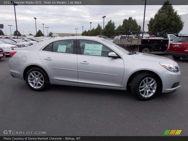 Silver Ice Metallic / Jet Black 2013 Chevrolet Malibu ECO