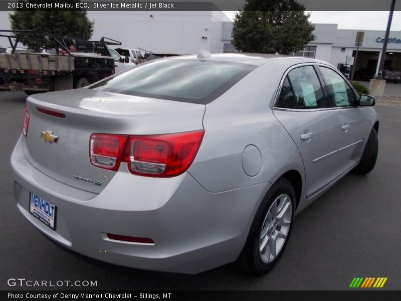 Silver Ice Metallic / Jet Black 2013 Chevrolet Malibu ECO