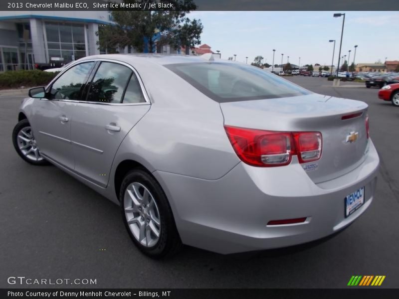 Silver Ice Metallic / Jet Black 2013 Chevrolet Malibu ECO
