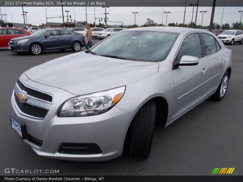 Silver Ice Metallic / Jet Black 2013 Chevrolet Malibu ECO