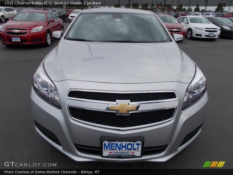 Silver Ice Metallic / Jet Black 2013 Chevrolet Malibu ECO