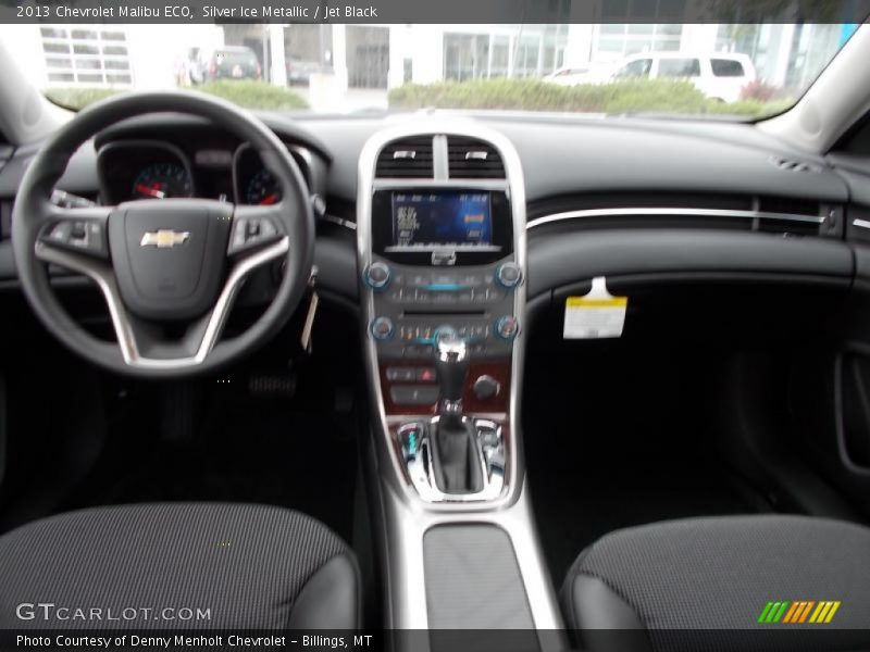 Silver Ice Metallic / Jet Black 2013 Chevrolet Malibu ECO