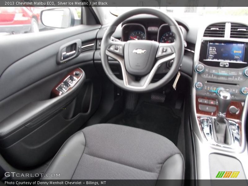 Silver Ice Metallic / Jet Black 2013 Chevrolet Malibu ECO