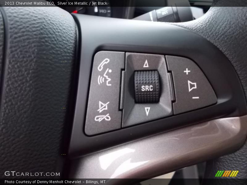 Silver Ice Metallic / Jet Black 2013 Chevrolet Malibu ECO