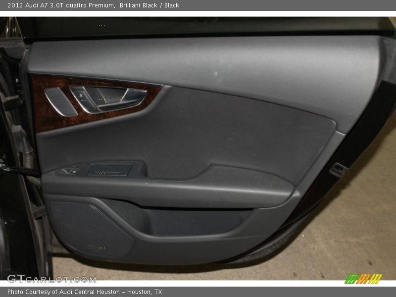 Brilliant Black / Black 2012 Audi A7 3.0T quattro Premium