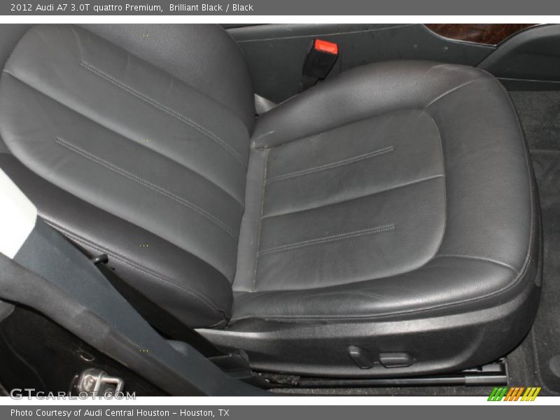 Brilliant Black / Black 2012 Audi A7 3.0T quattro Premium