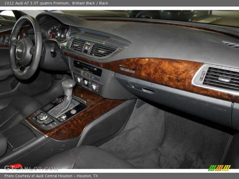 Brilliant Black / Black 2012 Audi A7 3.0T quattro Premium