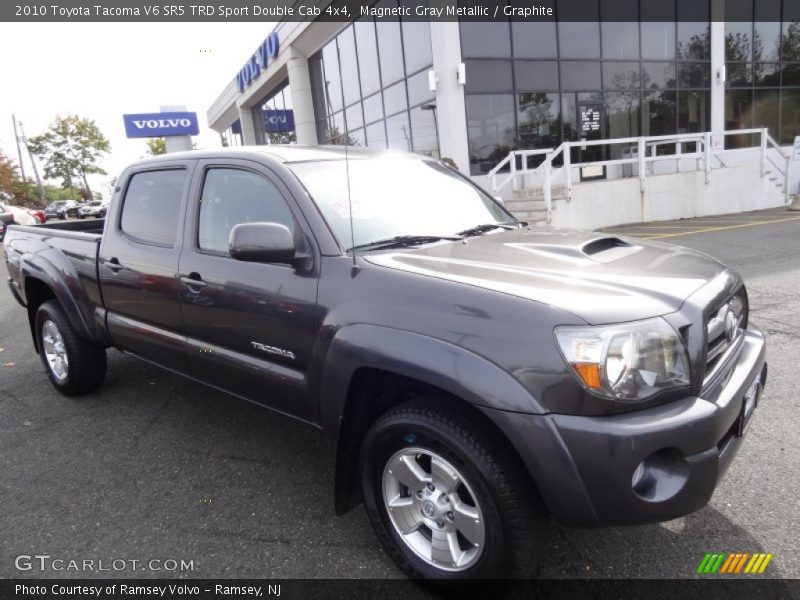 Magnetic Gray Metallic / Graphite 2010 Toyota Tacoma V6 SR5 TRD Sport Double Cab 4x4
