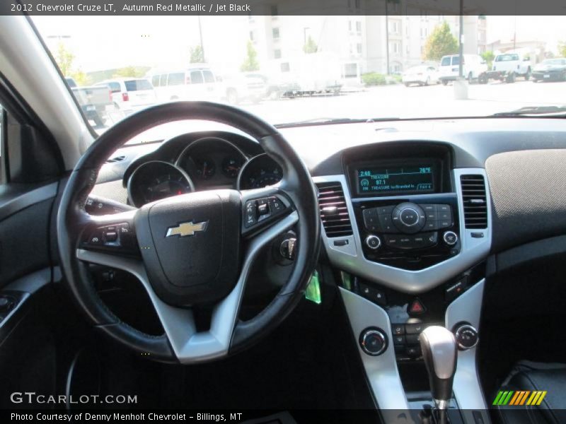 Autumn Red Metallic / Jet Black 2012 Chevrolet Cruze LT