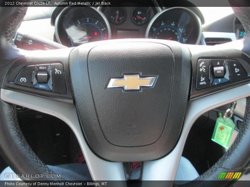 Autumn Red Metallic / Jet Black 2012 Chevrolet Cruze LT