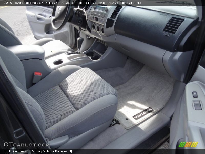 Magnetic Gray Metallic / Graphite 2010 Toyota Tacoma V6 SR5 TRD Sport Double Cab 4x4