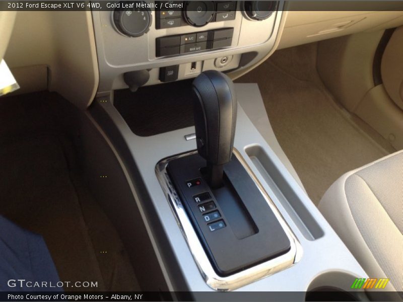 Gold Leaf Metallic / Camel 2012 Ford Escape XLT V6 4WD