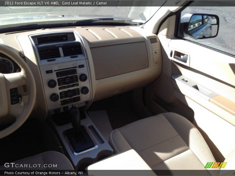 Gold Leaf Metallic / Camel 2012 Ford Escape XLT V6 4WD