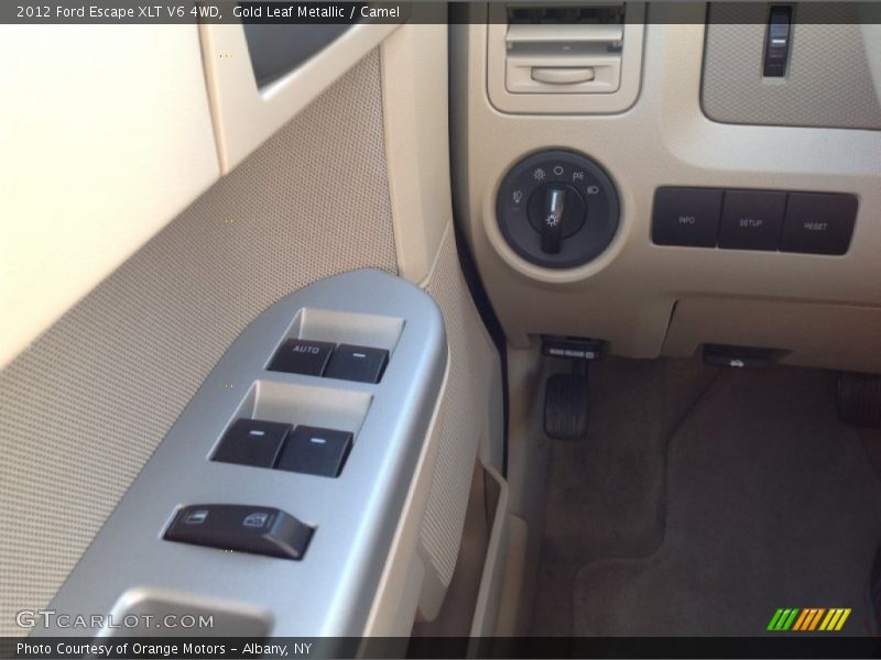 Gold Leaf Metallic / Camel 2012 Ford Escape XLT V6 4WD