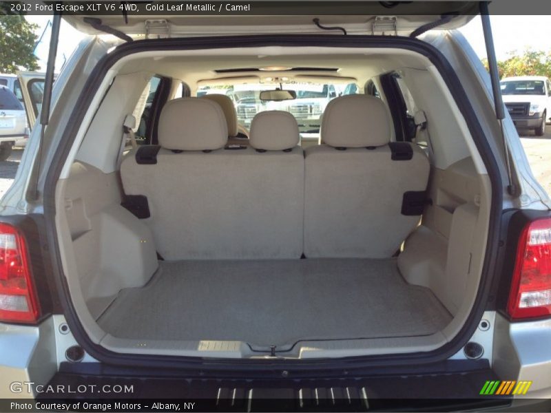 Gold Leaf Metallic / Camel 2012 Ford Escape XLT V6 4WD