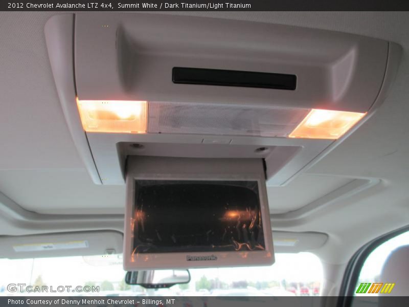 Summit White / Dark Titanium/Light Titanium 2012 Chevrolet Avalanche LTZ 4x4