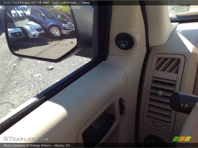 Gold Leaf Metallic / Camel 2012 Ford Escape XLT V6 4WD