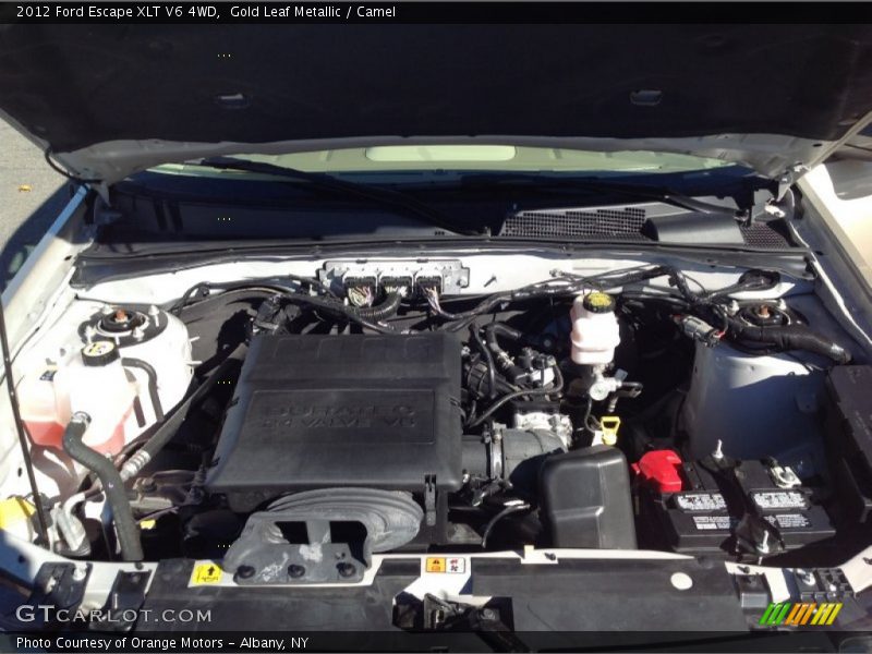 Gold Leaf Metallic / Camel 2012 Ford Escape XLT V6 4WD